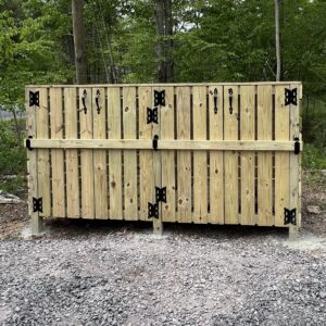 5-Can Trash Enclosure